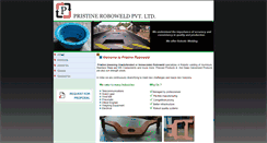 Desktop Screenshot of pristineroboweld.com